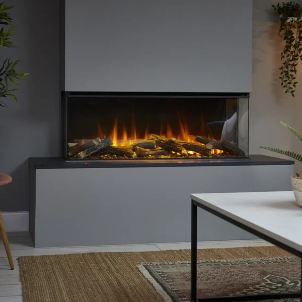 British Fires New Forest 1200 Electric Fire - Image 4