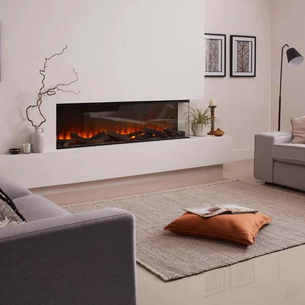 British Fires New Forest 1600 Electric Fire - Image 2